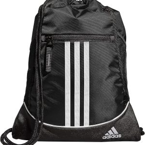 adidas Alliance Sackpack – Drawstring Backpack for Sports, Small Gym Bag