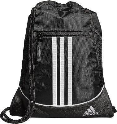 adidas Alliance Sackpack – Drawstring Backpack for Sports, Small Gym Bag